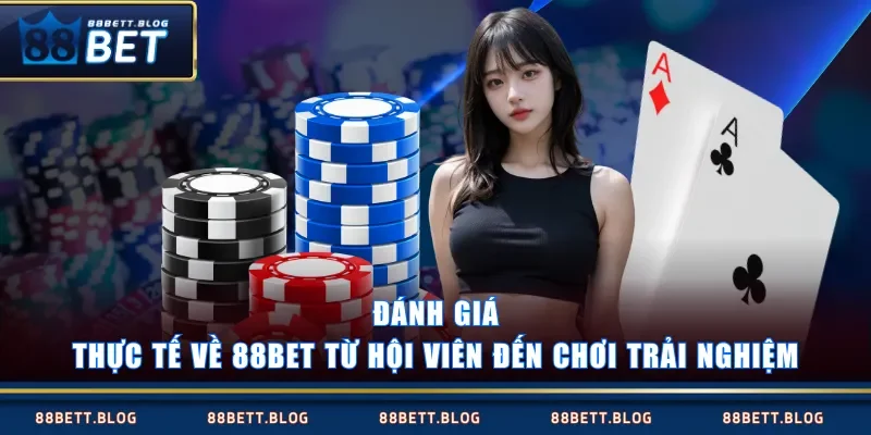 Đánh giá thực tế về 88BET từ hội viên đến chơi trải nghiệm