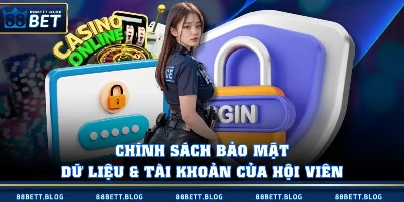 Chính sách bảo mật dữ liệu & tài khoản của hội viên