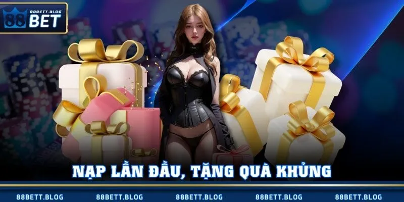 Nạp lần đầu, tặng quà khủng