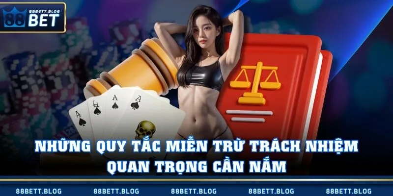 Những quy tắc miễn trừ trách nhiệm quan trọng cần nắm