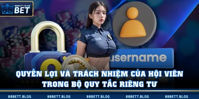 Quyền lợi và trách nhiệm của hội viên trong bộ quy tắc riêng tư